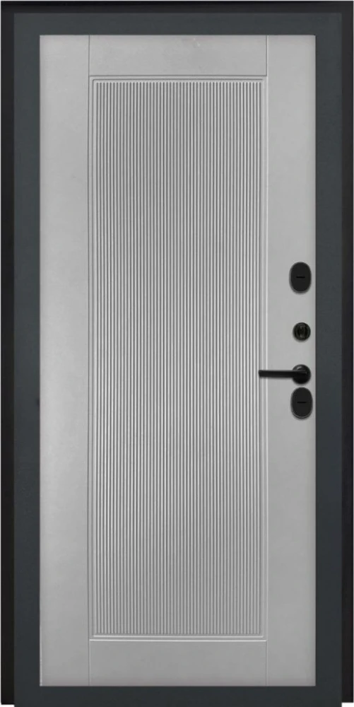 Входная дверь ДвериПРО Модель L-49 ПВХ 10мм Астрод Velutto Grigio DPRO198164 внутренняя сторона