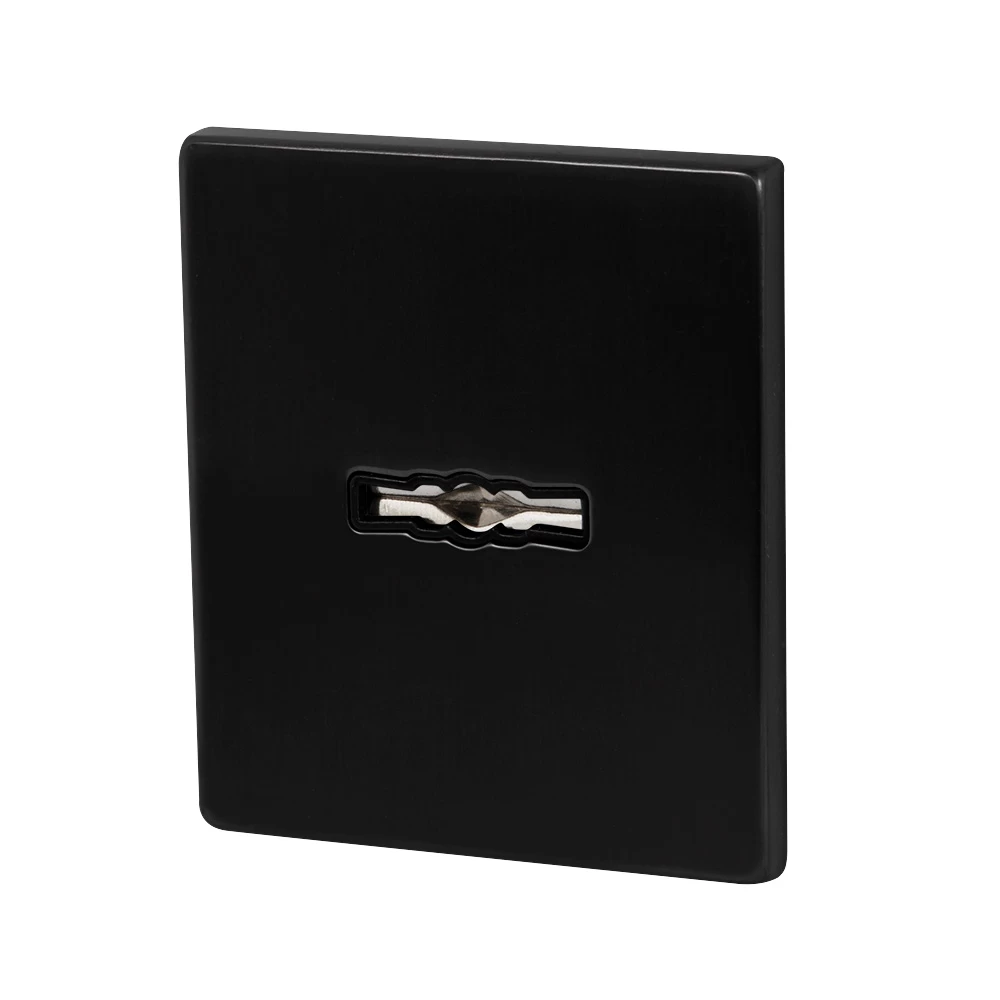 Фото Накладка на сувальдный замок ESC.S-auto.USS/K (PS Protector/USS) BL черный