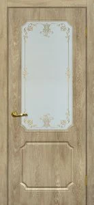 Межкомнатная дверь Сиена-4 Дуб песочный
