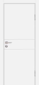 Межкомнатная дверь P-15 Белый матовый